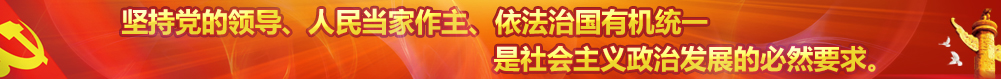 坚持党的领导、人民当家作主、依法治国有机统一是社会主义政治发展的必然要求