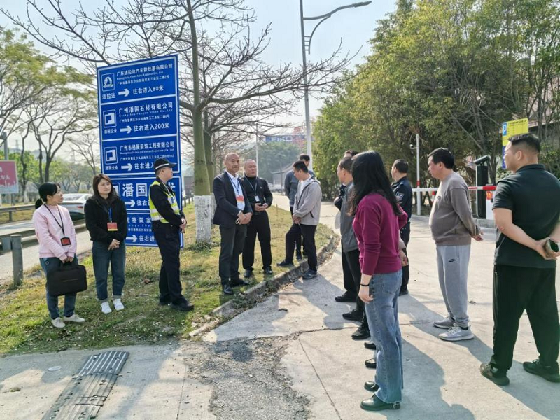 人大沙头街道工委开展交通组织专项调研活动