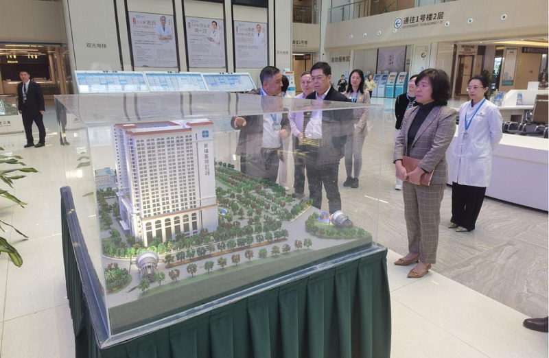 陈松辉副主任带队调研广东祈福医院发展运营情况